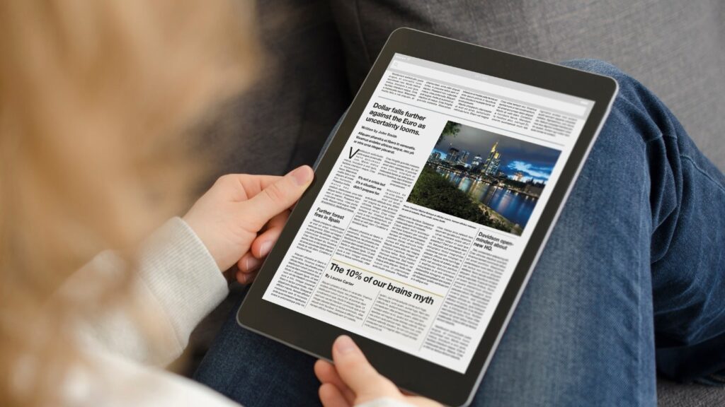 online news article 2